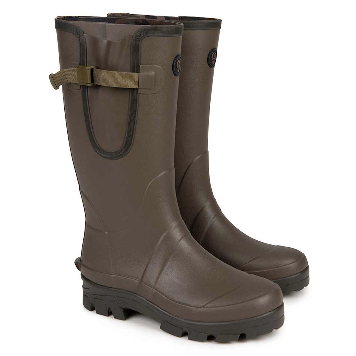 Fox Neoprene Lined Camo / Khaki Rubber Boots Fox Neoprene Lined Camo / Khaki Rubber Boots