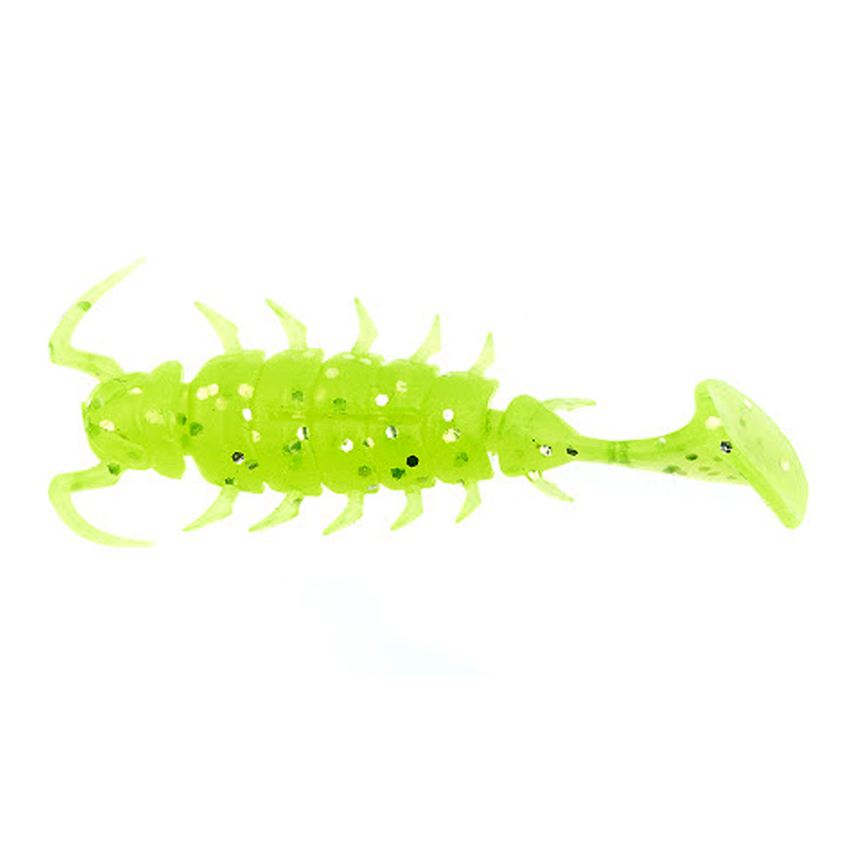 Lucky John Alien Bug 1,5 Inch  -  Lime Chartreuse