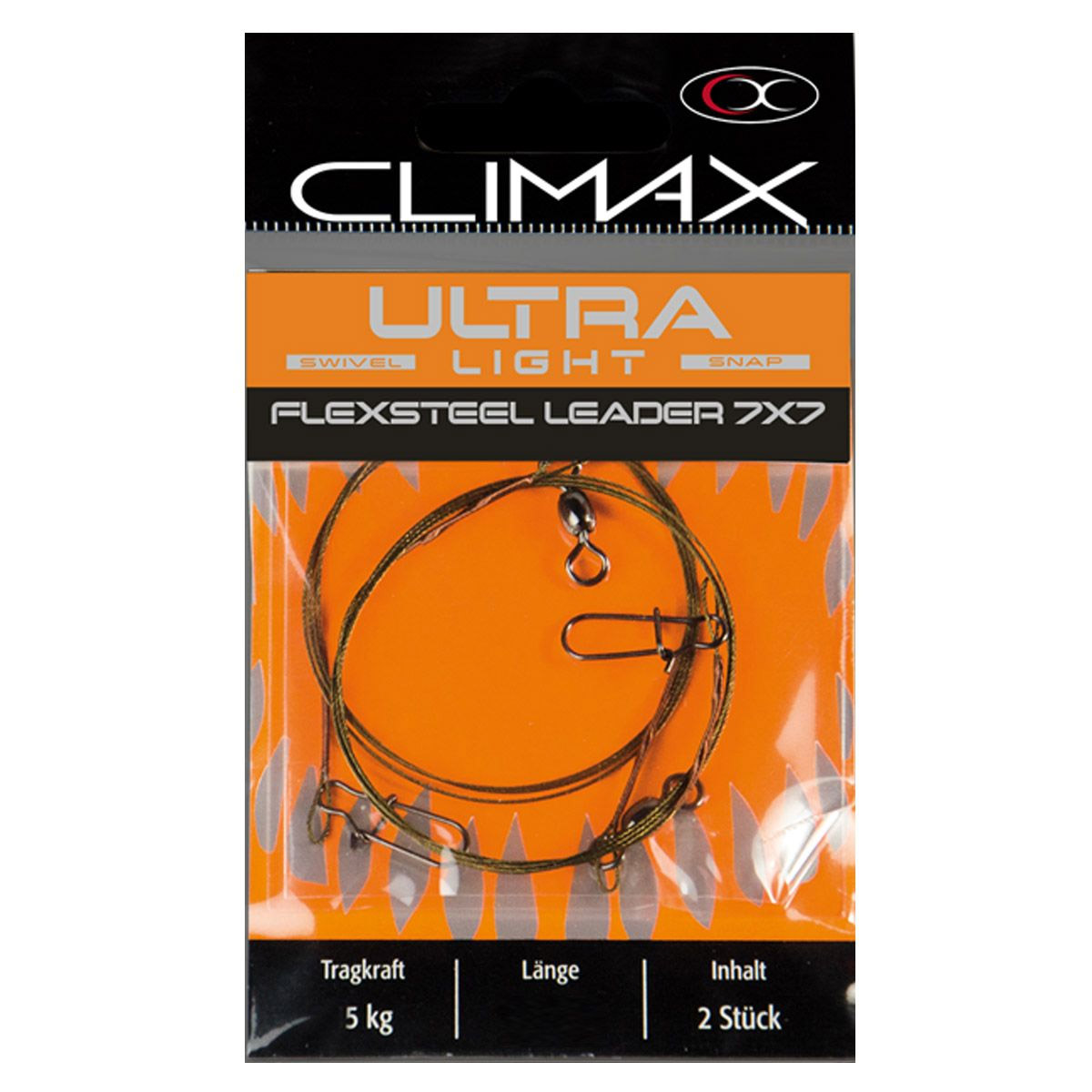 Climax Ultra Light Flexsteel Leader 7x7 Leader 60 CM