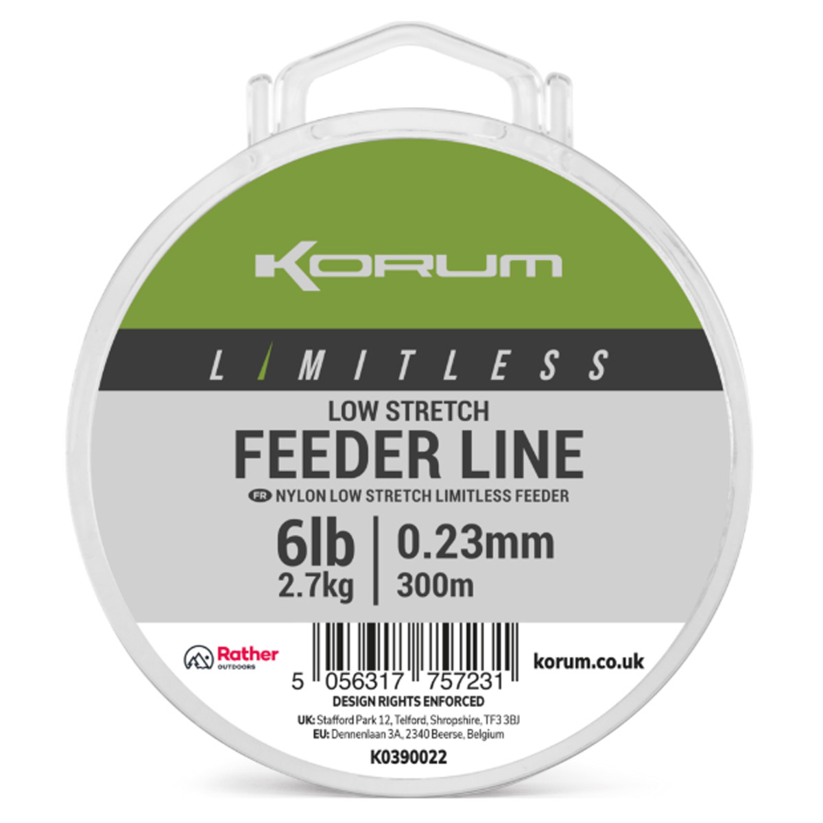 Korum Limitless Feeder Line 300 Meter