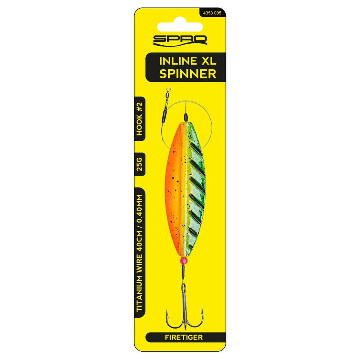 Spro Inline XL Spinner 25 Gram
