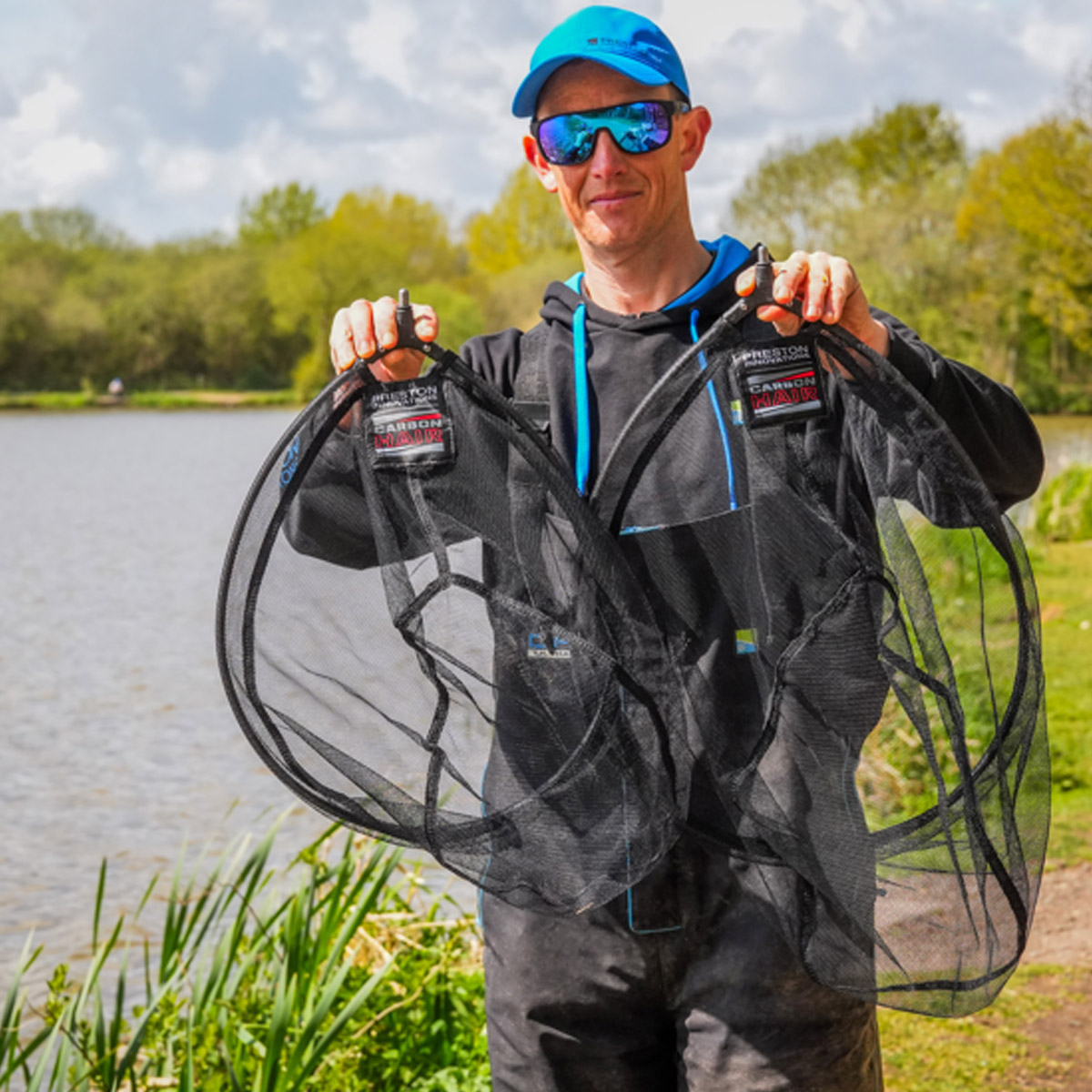Preston Innovations Carbon Hair Mesh Landing Net 18"