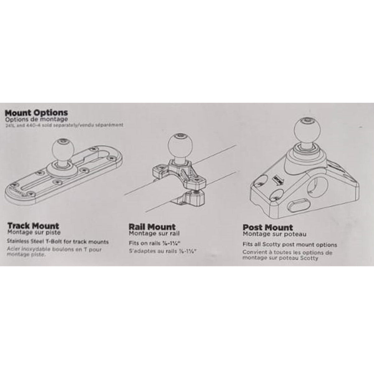 Scotty 134 Action Camera Mount 