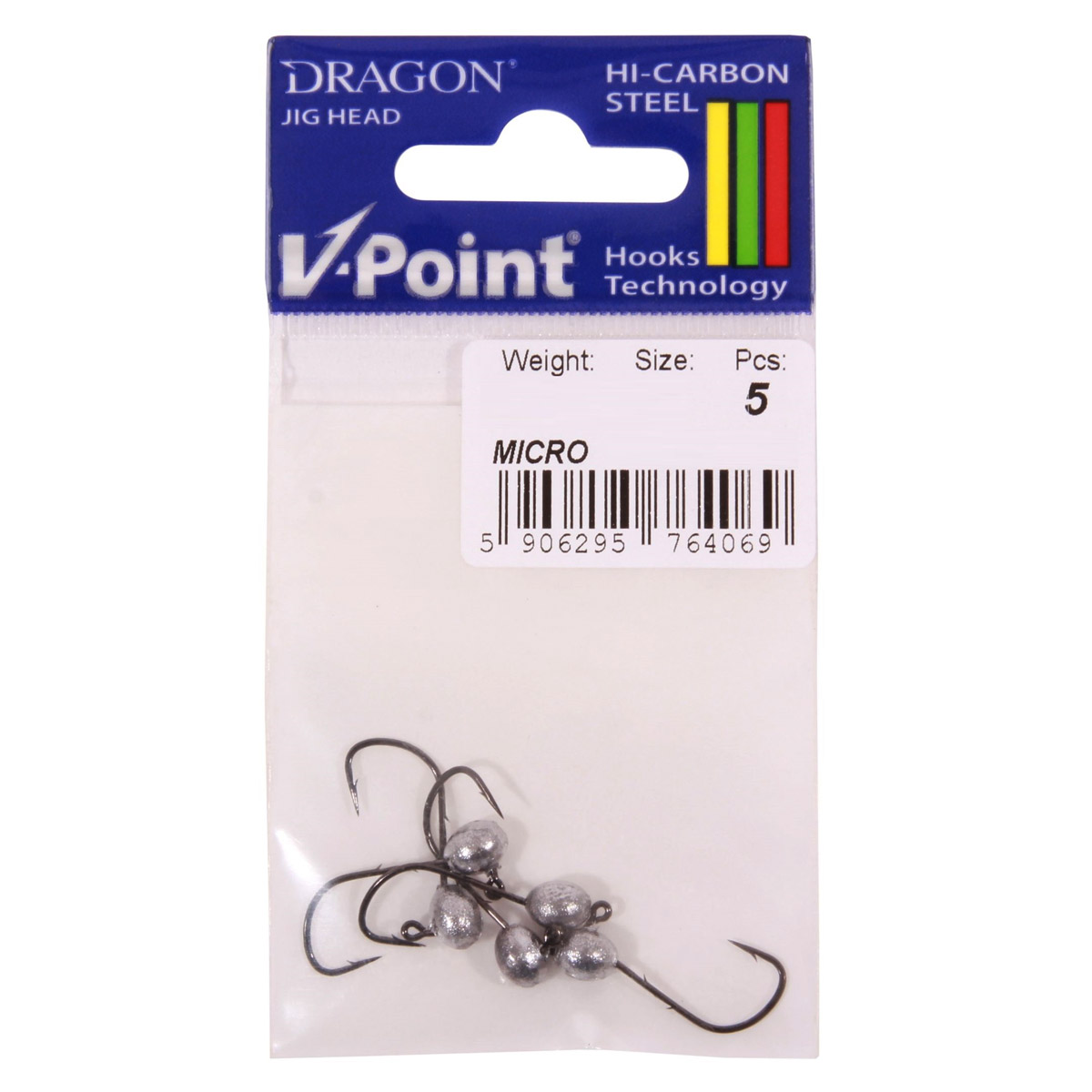 Dragon V Point Micro Loodkoppen Haakmaat 1
