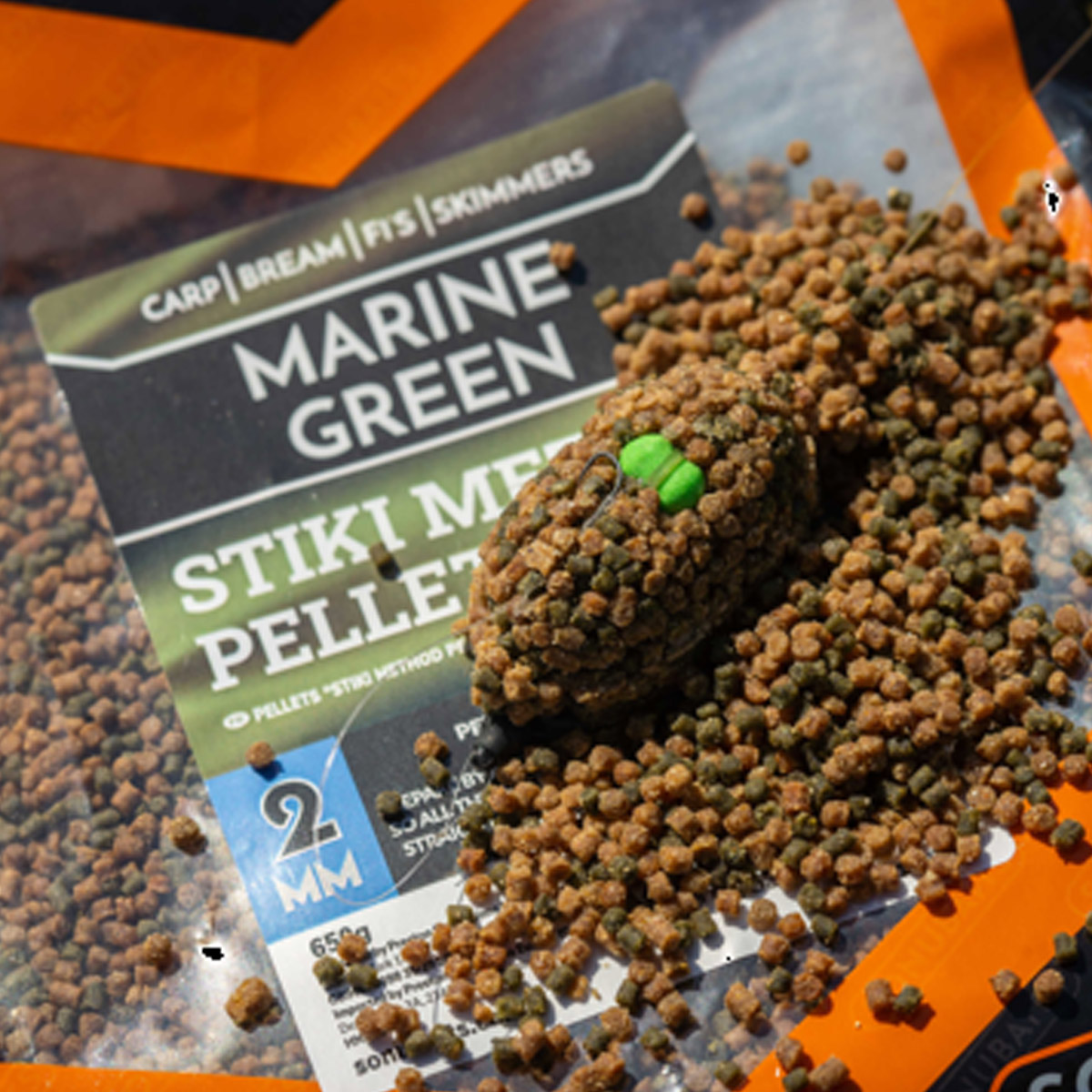 Sonubaits Stiki Marine Green Method Pellets