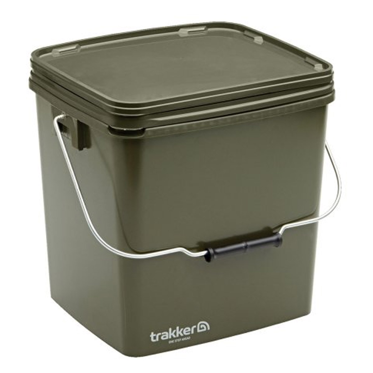 Trakker 13 Ltr Olive Square Container Incl. Tray Trakker 13 Ltr Olive Square Container Incl. Tray