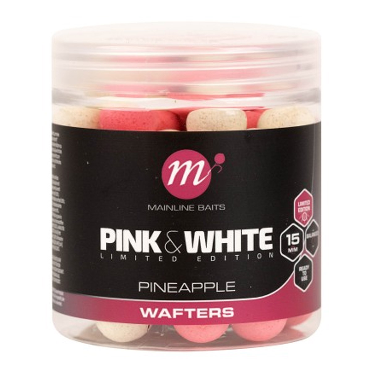 Mainline Fluro Pink & White Wafters Pineapple 15 MM