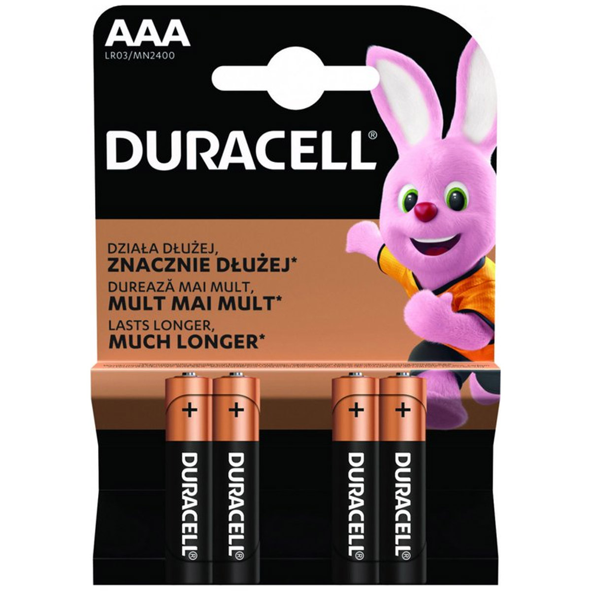 Duracell Plus AAA Baterij 1,5 Volt 