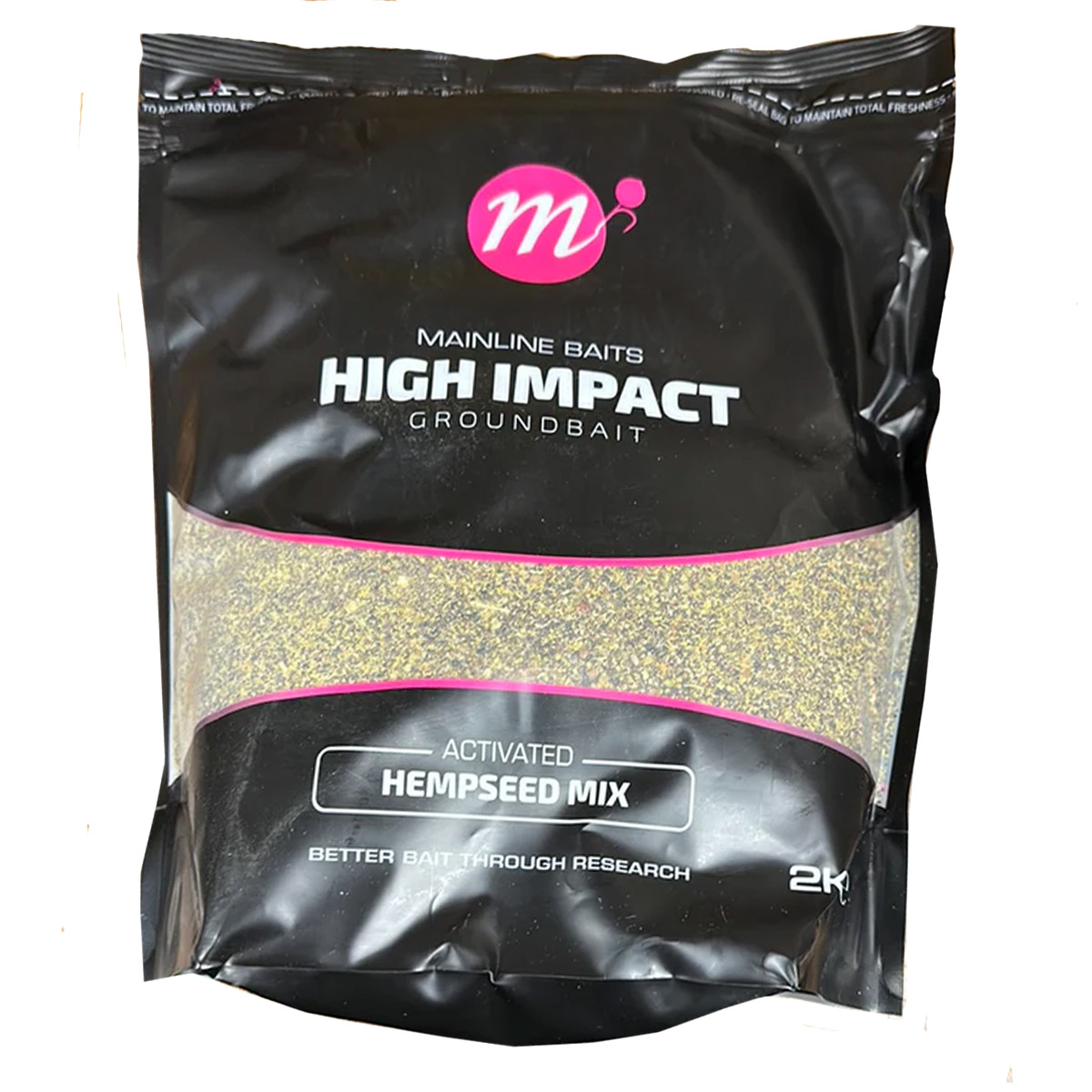 Mainline High Impact Groundbait-Active Hemp Mix