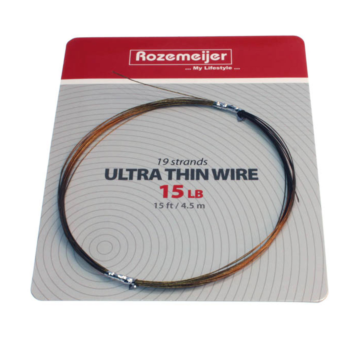 Rozemeijer Ultra Thin Wire 15lb Leadermateriaal