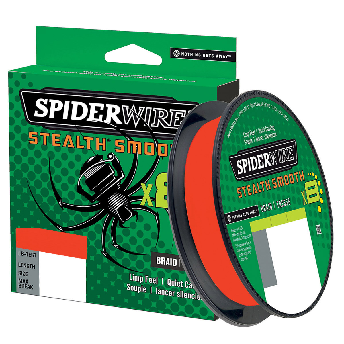 Spiderwire Stealth Smooth 8 Code Red 300 M  Spiderwire Stealth Smooth 8 Code Red 300 M