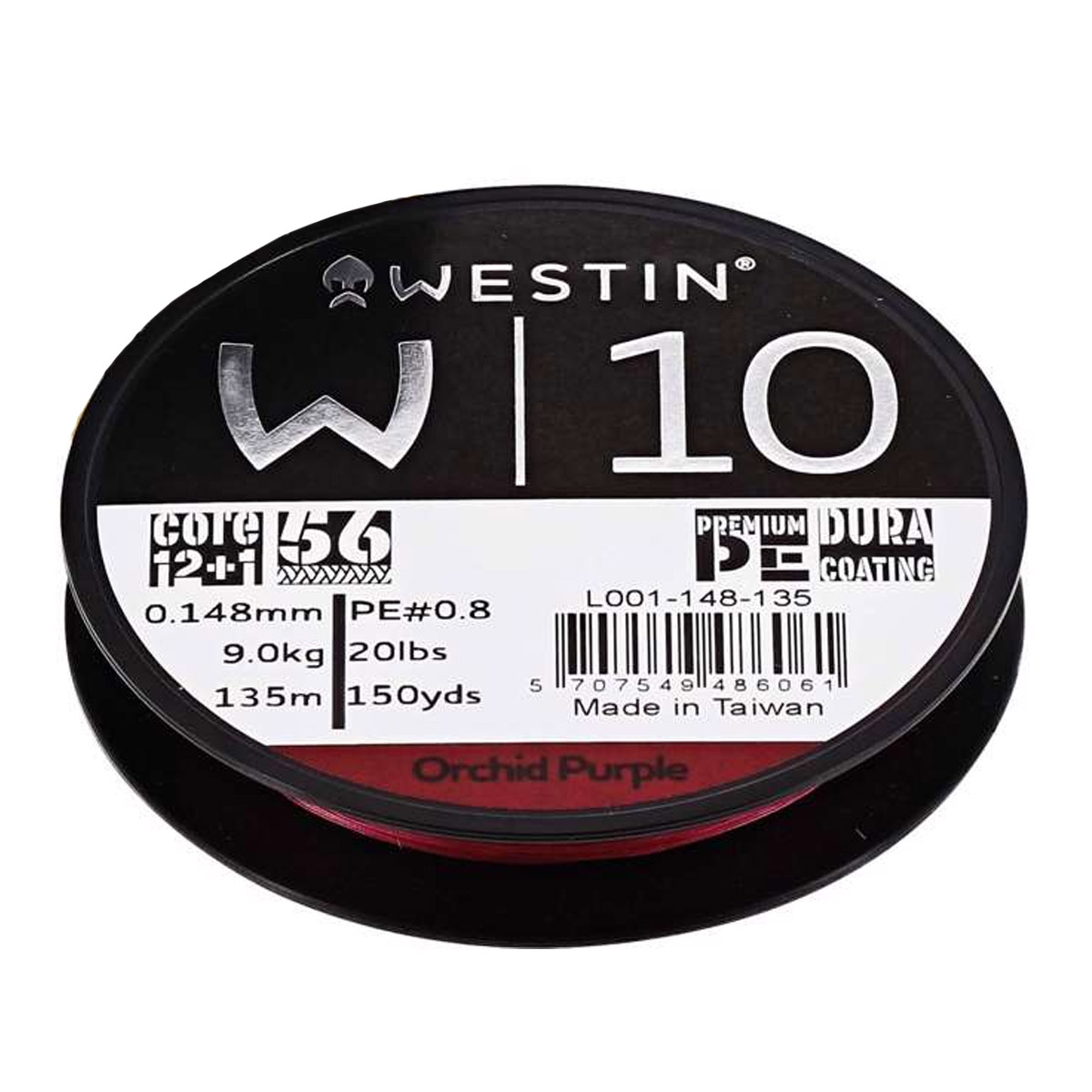 Westin W10 13 Braid 135 M Orchid Purple  -  0.08 mm -  0.10 mm -  0.305 mm -  0.33 mm -  0.128 mm -  0.148 mm -  0.235 mm -  0.26 mm -  0.285 mm -  0.165  mm -  0.205 mm