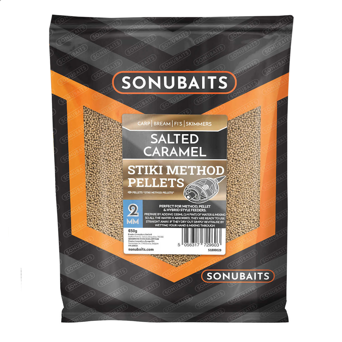 Sonubaits Stiki Salted Caramel Method Pellets