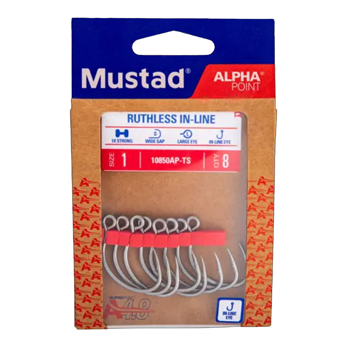 Mustad Ruthless In-Line Hook
