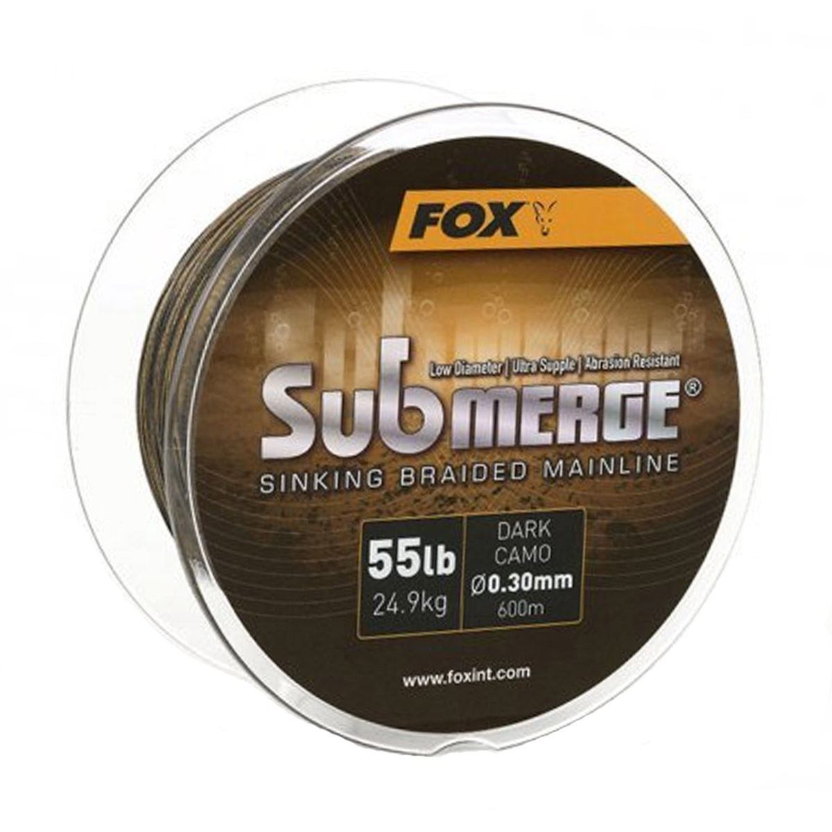 Fox Submerge™ Sinking Braided Mainline 600 Meter 
