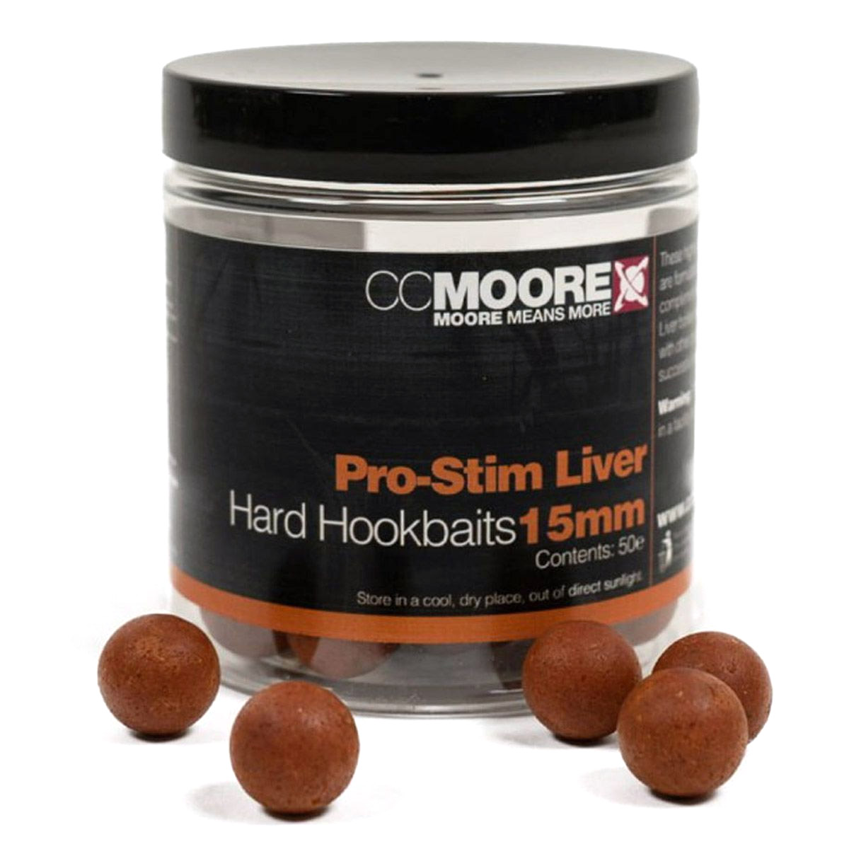 CC Moore Pro-Stim Liver Hard Hookbaits 