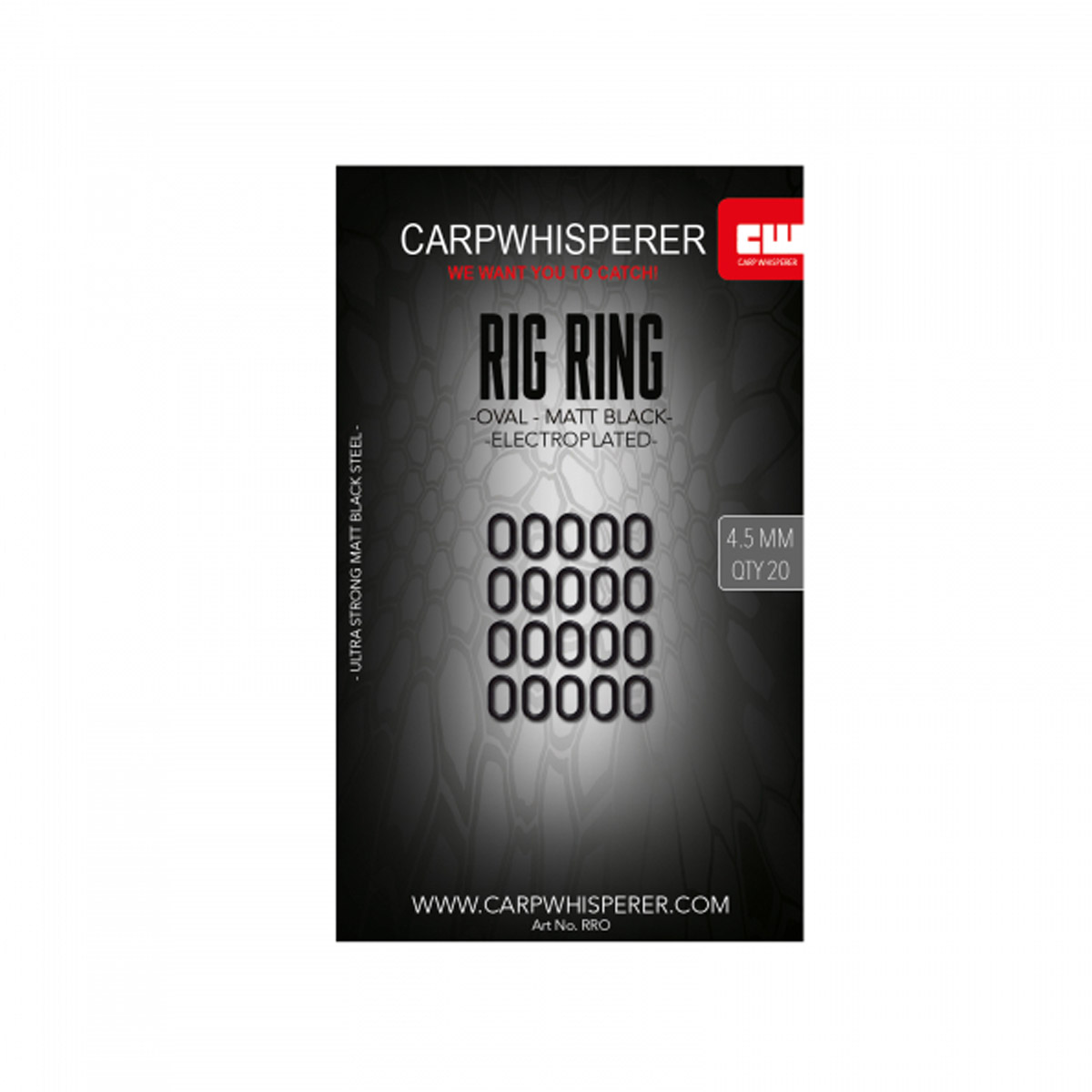 Carp Whisperer - Oval Rig Ring 4,5 mm