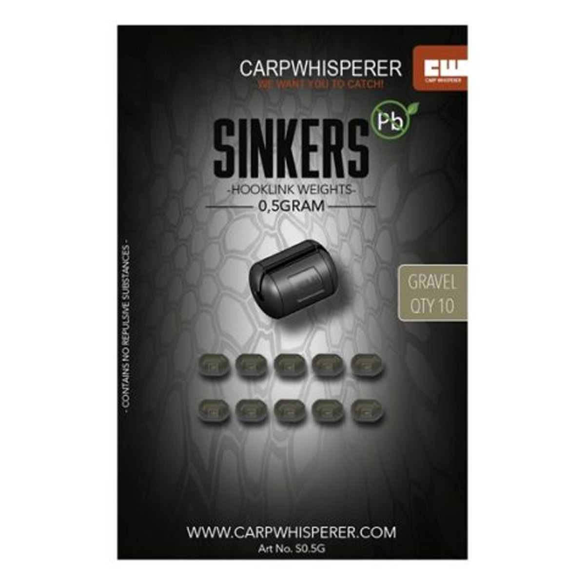 Carp Whisperer - Sinkers Quick Change Gravel