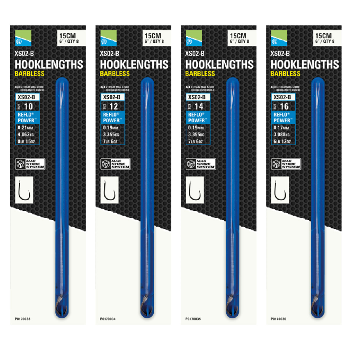 Preston Innovations Mag Store Hooklength 15 CM - Barbless