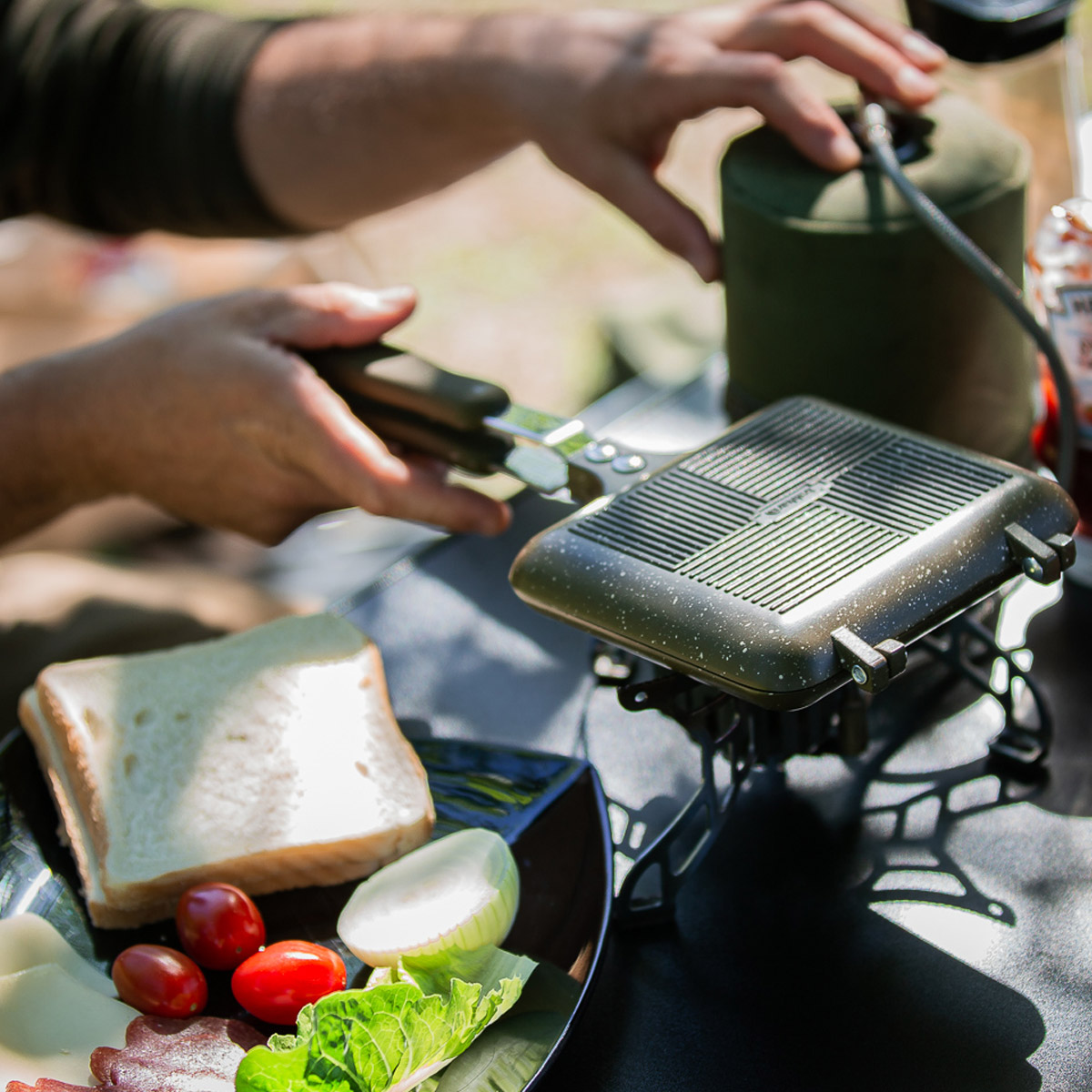 Trakker Armolife Marble Sandwich Toaster