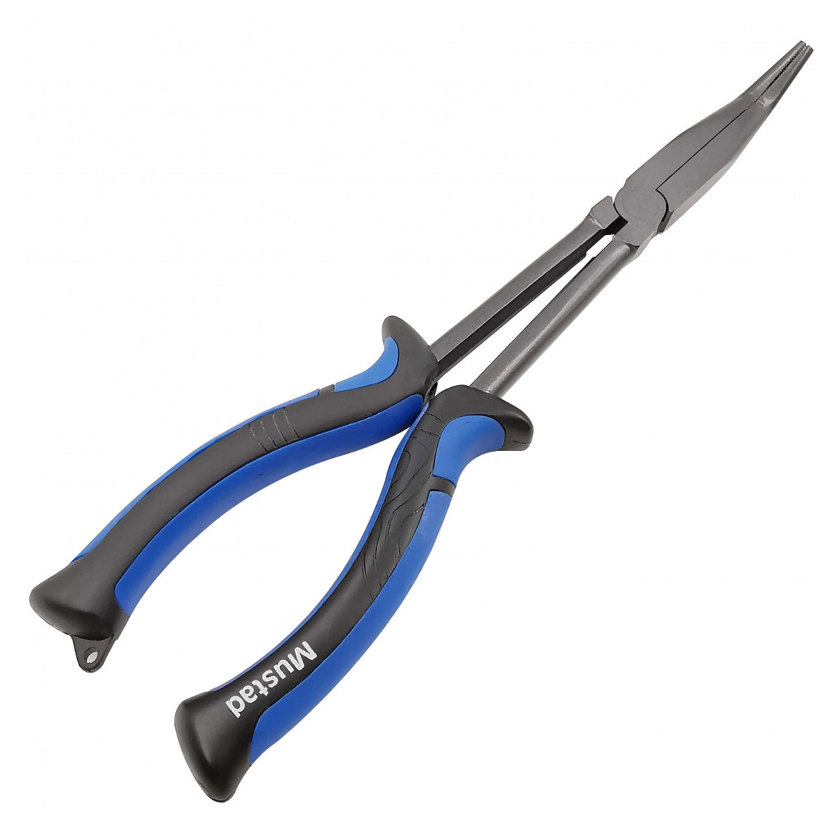 Mustad Blue Bent Nose Plier 11" Mustad Blue Bent Nose Plier 11"