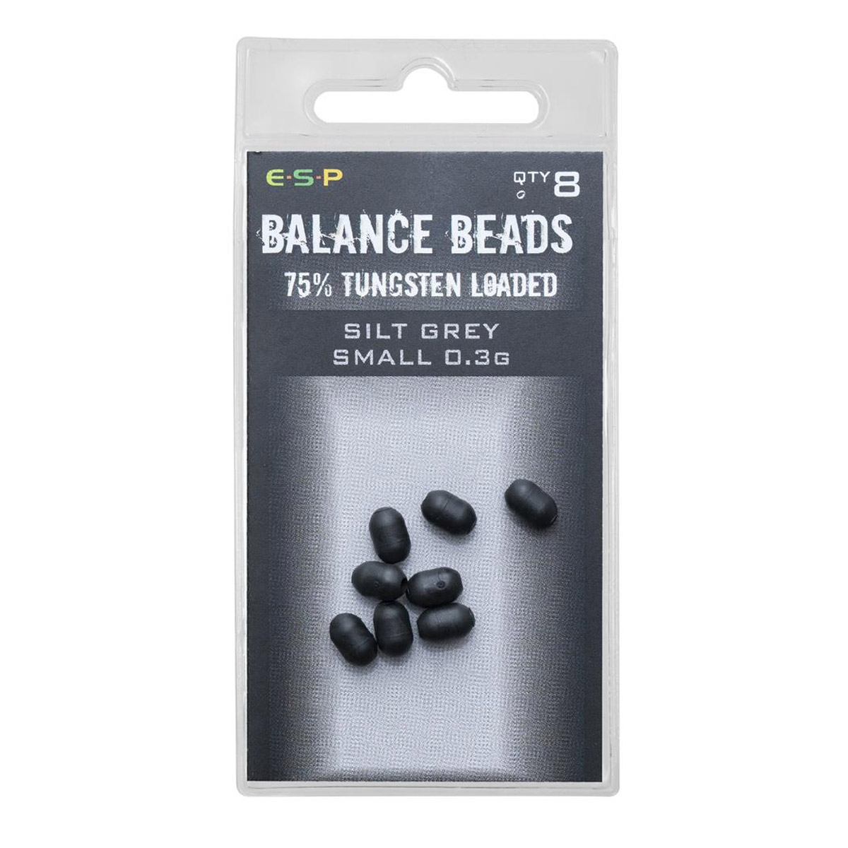 Esp Tungsten Loaded Balance Beads Small -  Grey