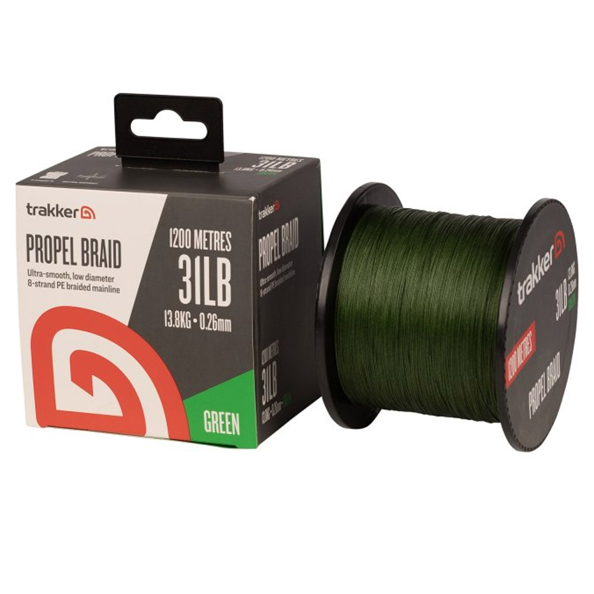 Trakker Propel Braid 0,26MM 1200 Meter Green