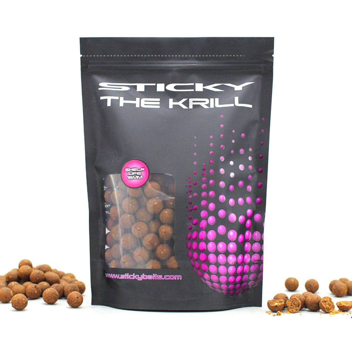 Sticky Baits The Krill Boilies 1 Kilo -  12 mm -  20 mm -  16 mm