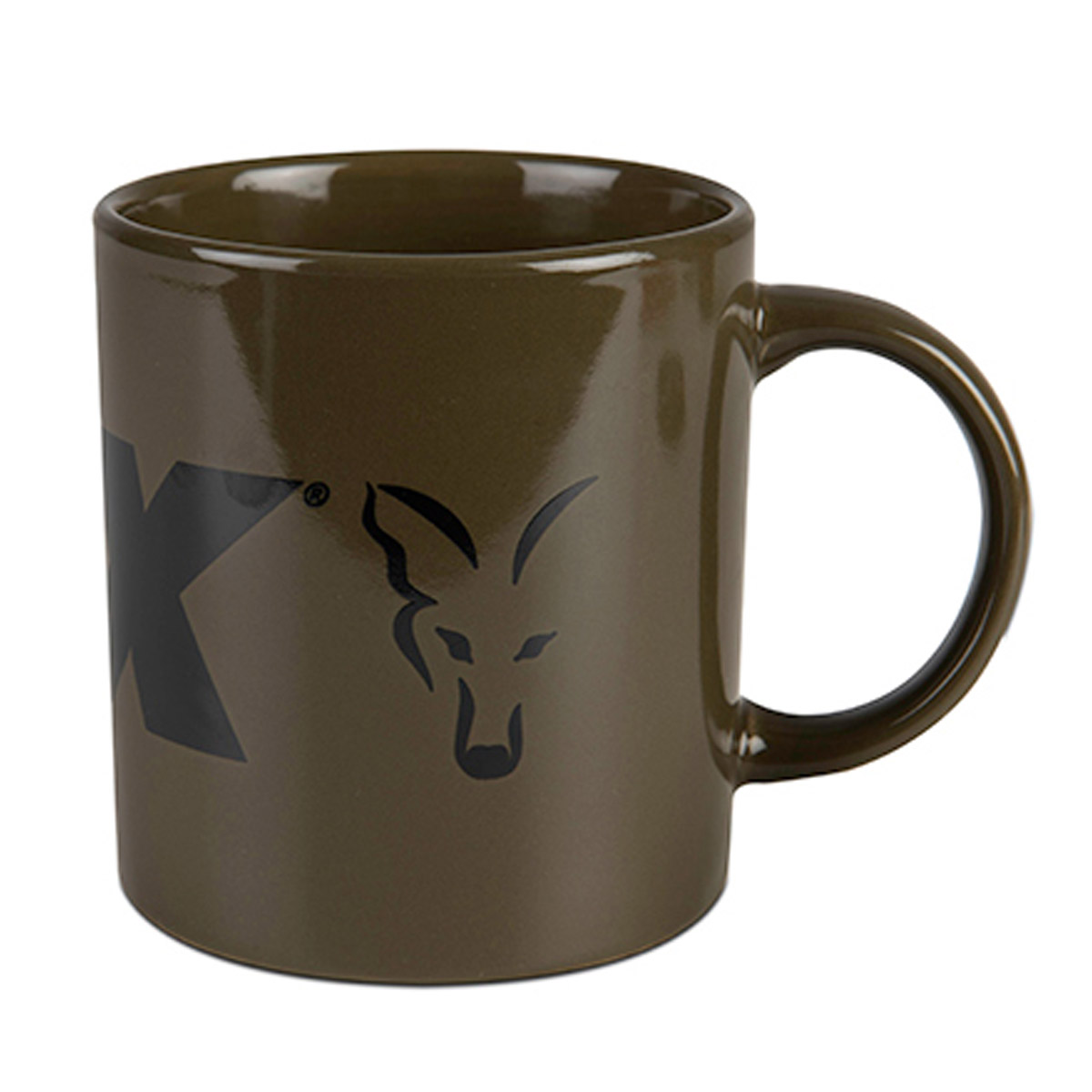 Fox Green & Black Ceramic Mug