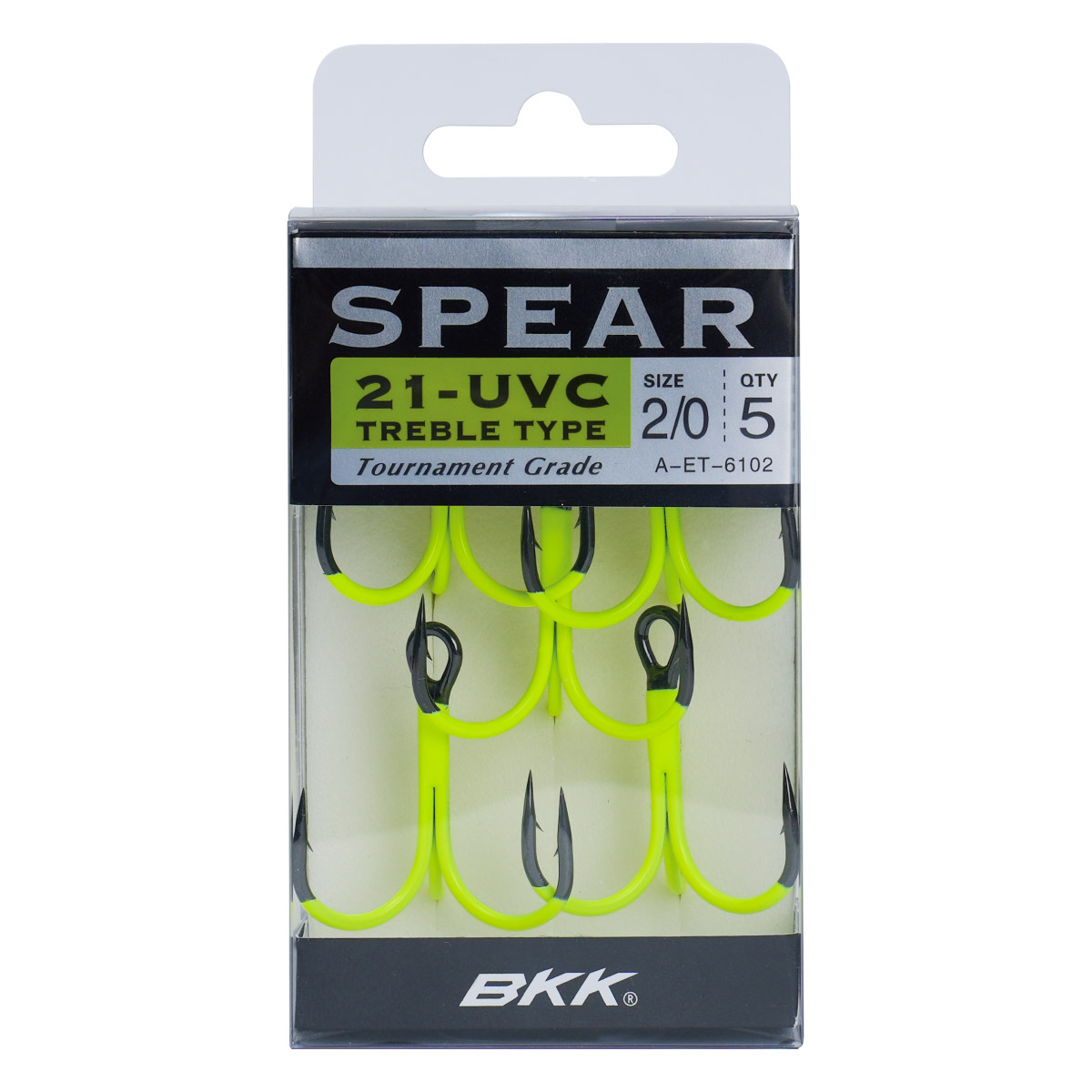 BKK Spear-21 UVC Treble Hooks