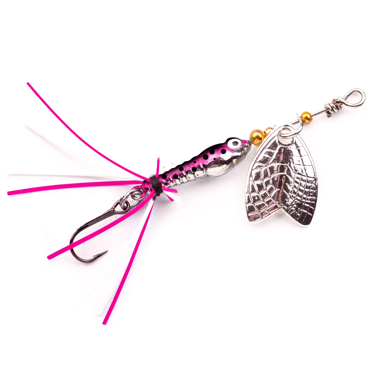 Spro Larva Mayfly Micro Spinner Single Hook Rainbow Trout Zunnebeld