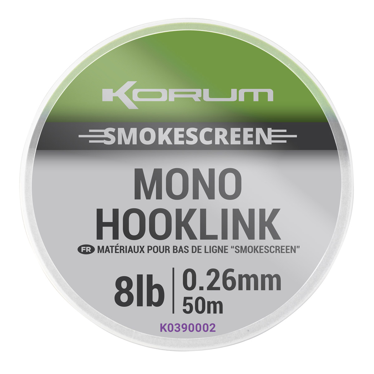 Korum Smokescreen Mono Hooklink -  0.30 mm -  0.26 mm -  0.28 mm