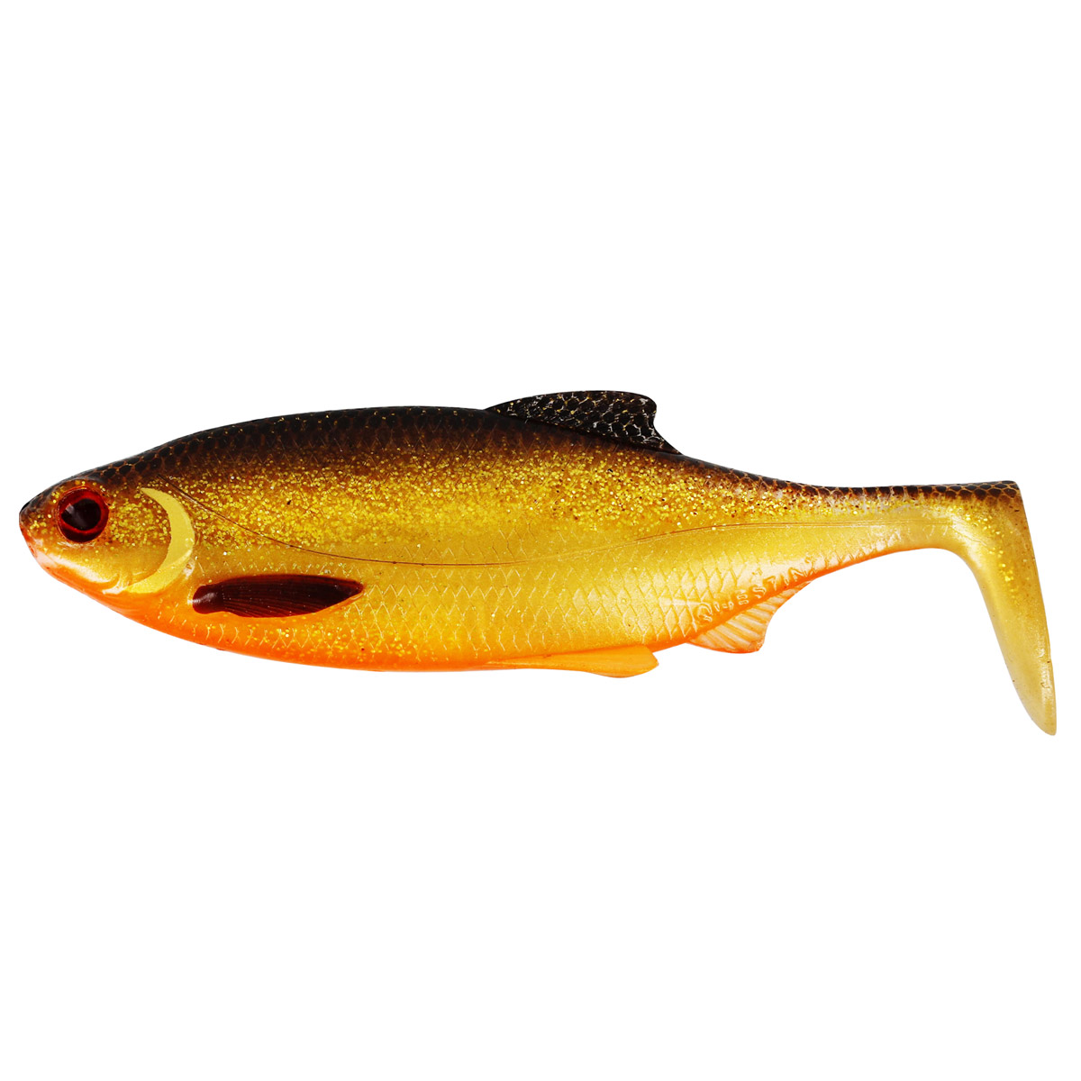 Westin Ricky The Roach Shad tail 18 cm  -  Gold Rush