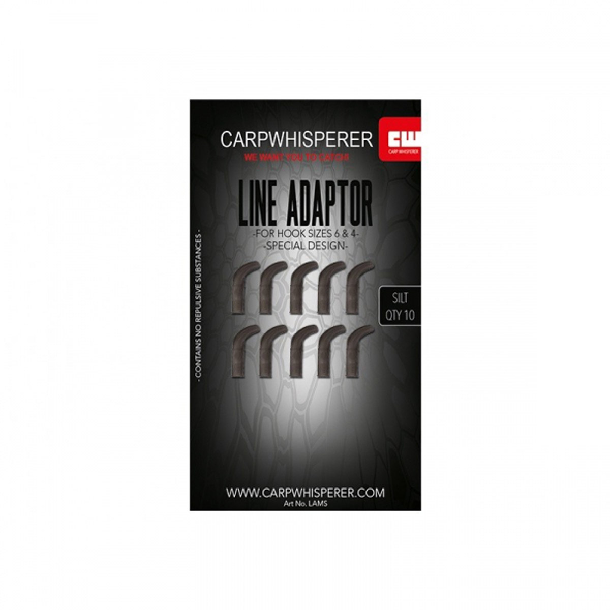 Carp Whisperer - Line Adaptor - Silt -  M -  S