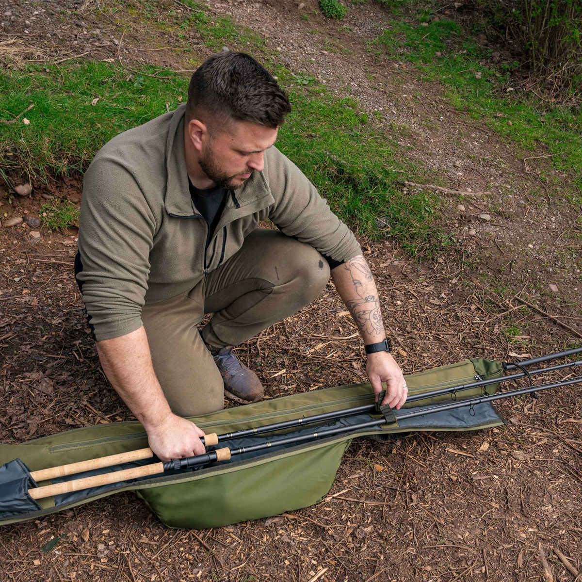 Korum Progress Folding Quiver - 2 Rod