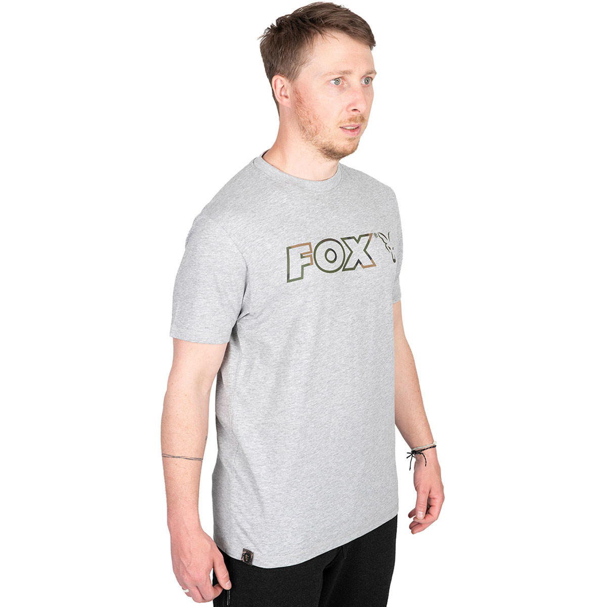 Fox LTD Light Weight Grey Marl T-Shirts