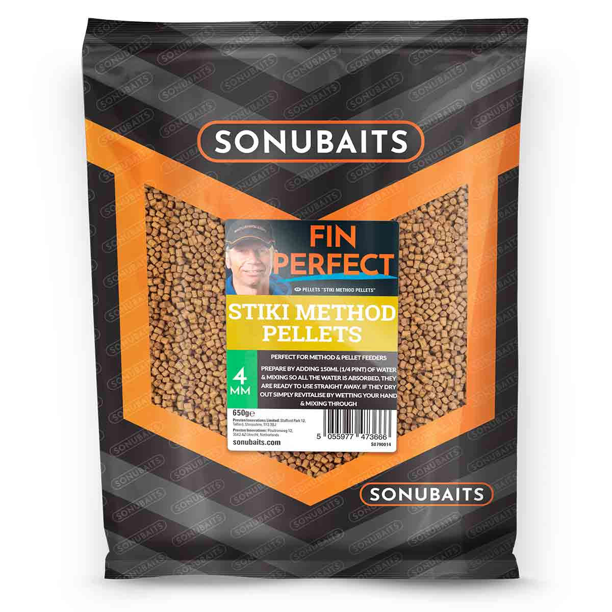 Sonubaits Fin Perfect Sticky Pellets -  4 mm