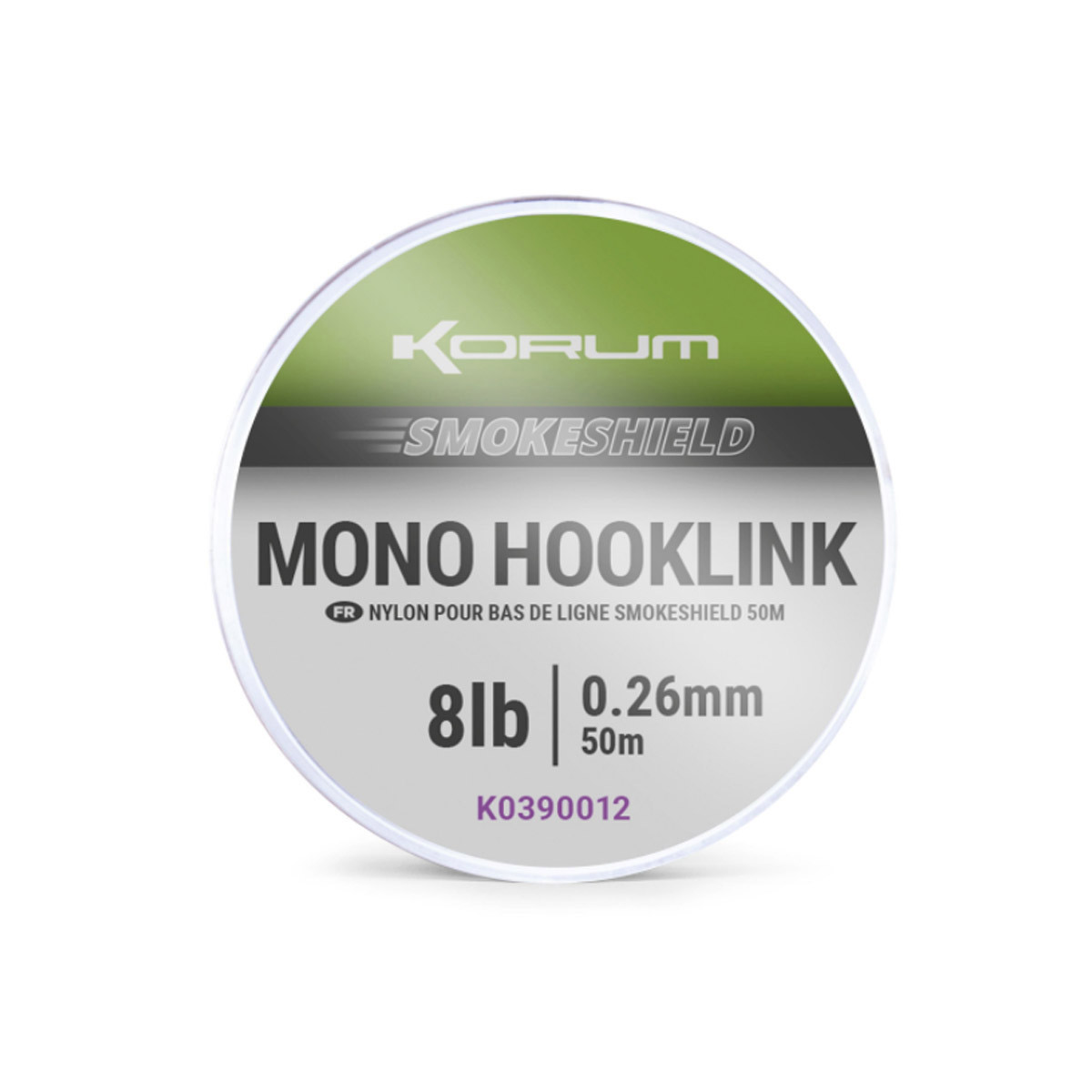 Korum Smokescreen Mono Hooklink 50 Meter -  0.28 mm