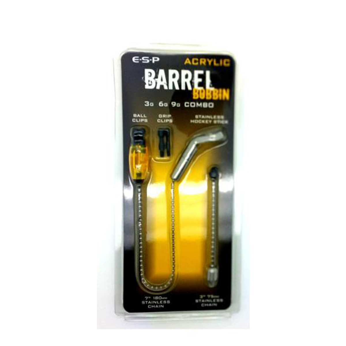 ESP Barrel Bobbin Kit -  Yellow