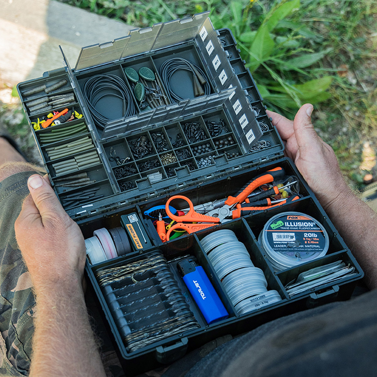 Fox Edges Loaded Medium Tackle Box