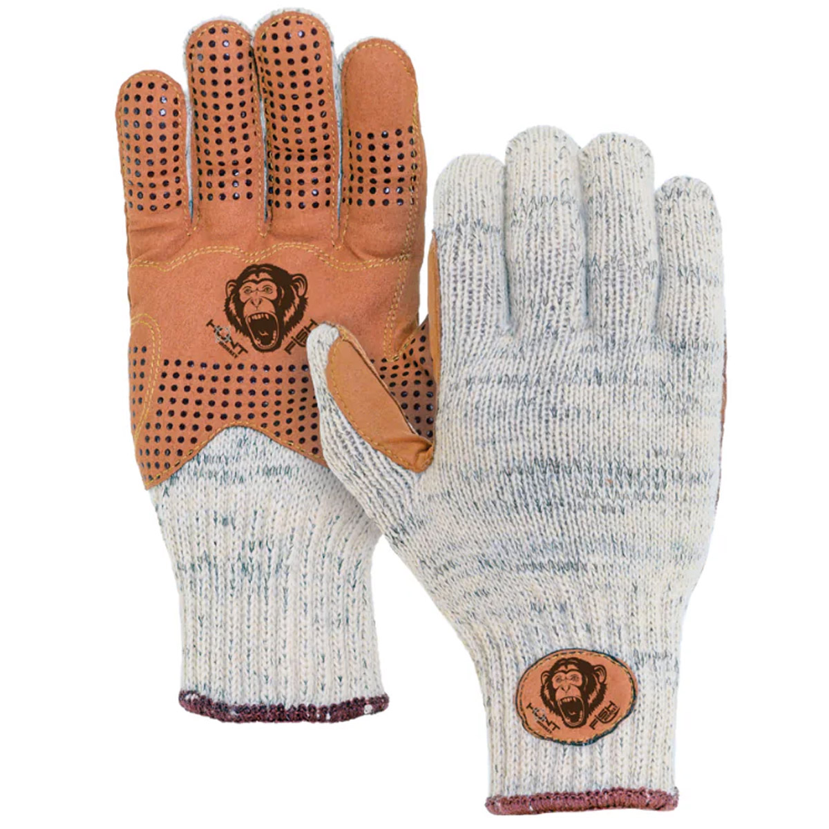 Fish Monkey Wooly Full Finger Wool Glove - Tan