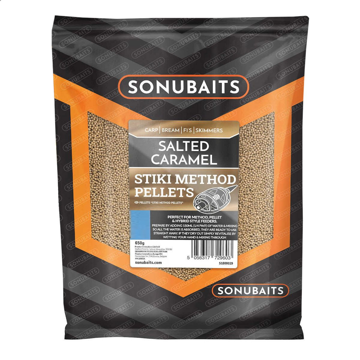 Sonubaits Stiki Salted Caramel Method Pellets 4 MM