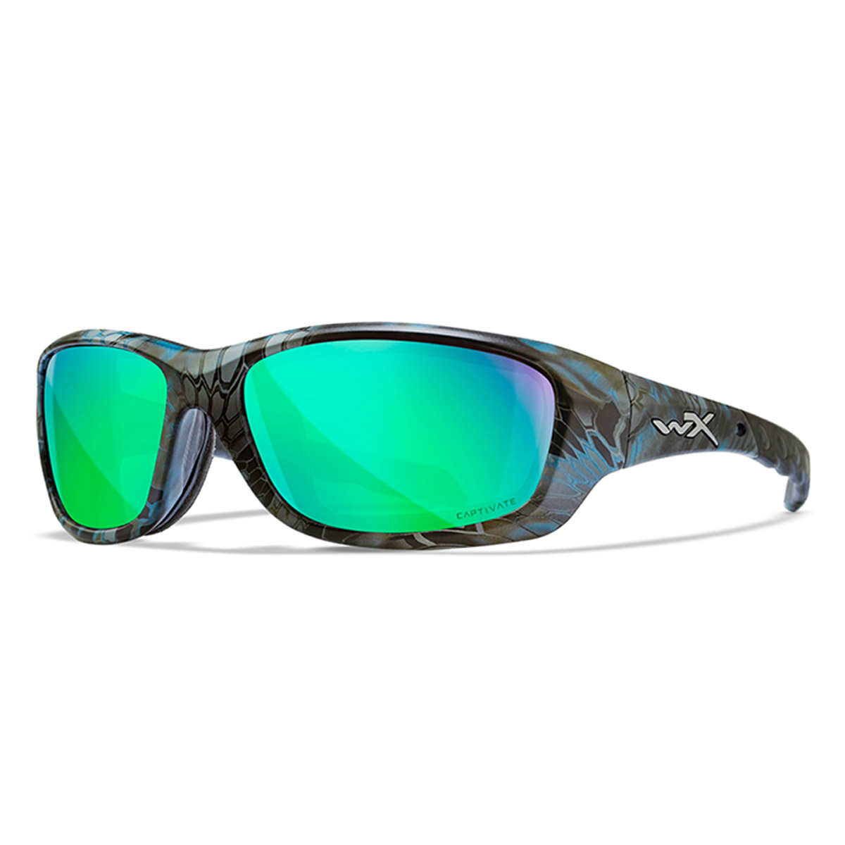 Wiley X GRAVITY Captivate Green Mirror