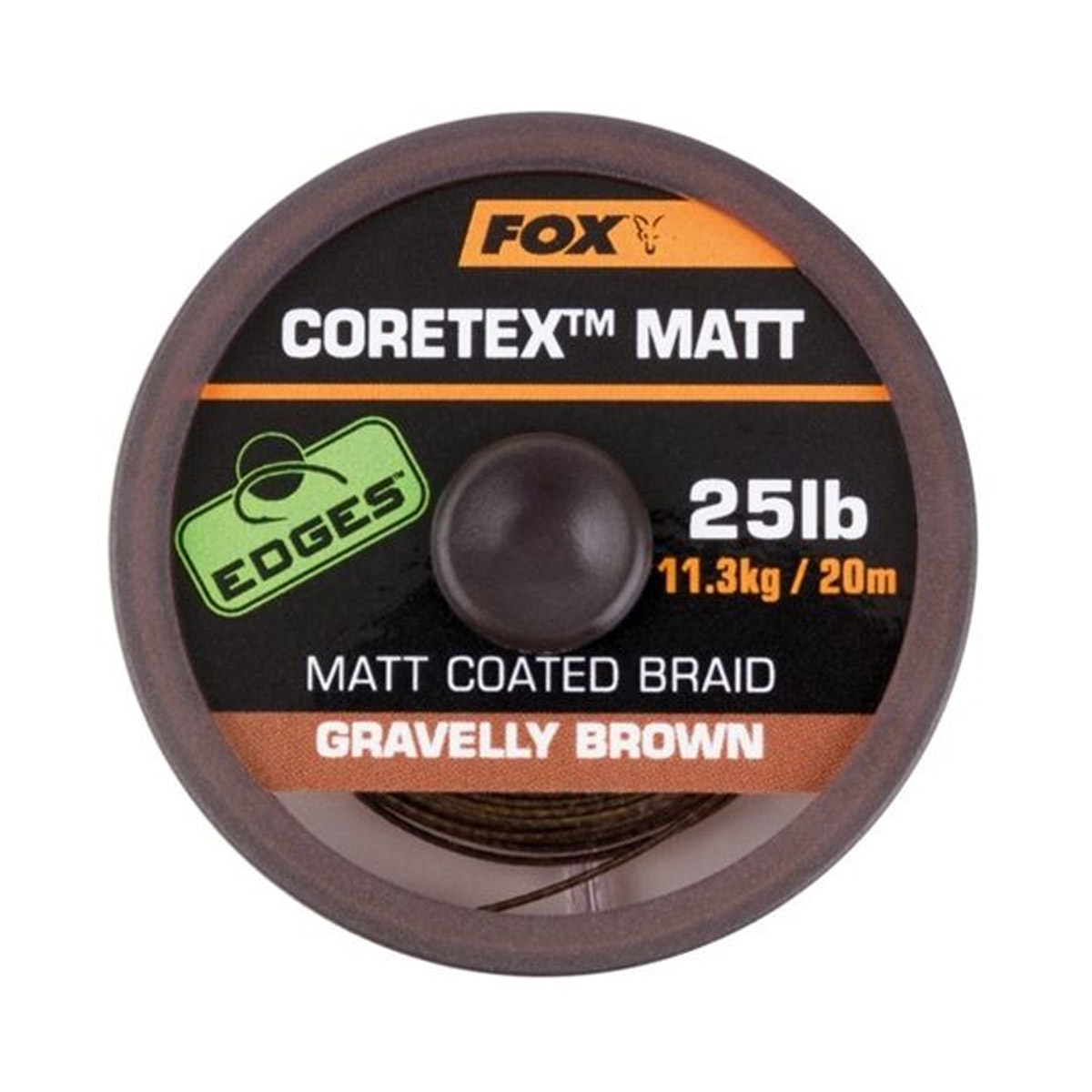 Fox Edges Coretex Matt Gravelly Brown