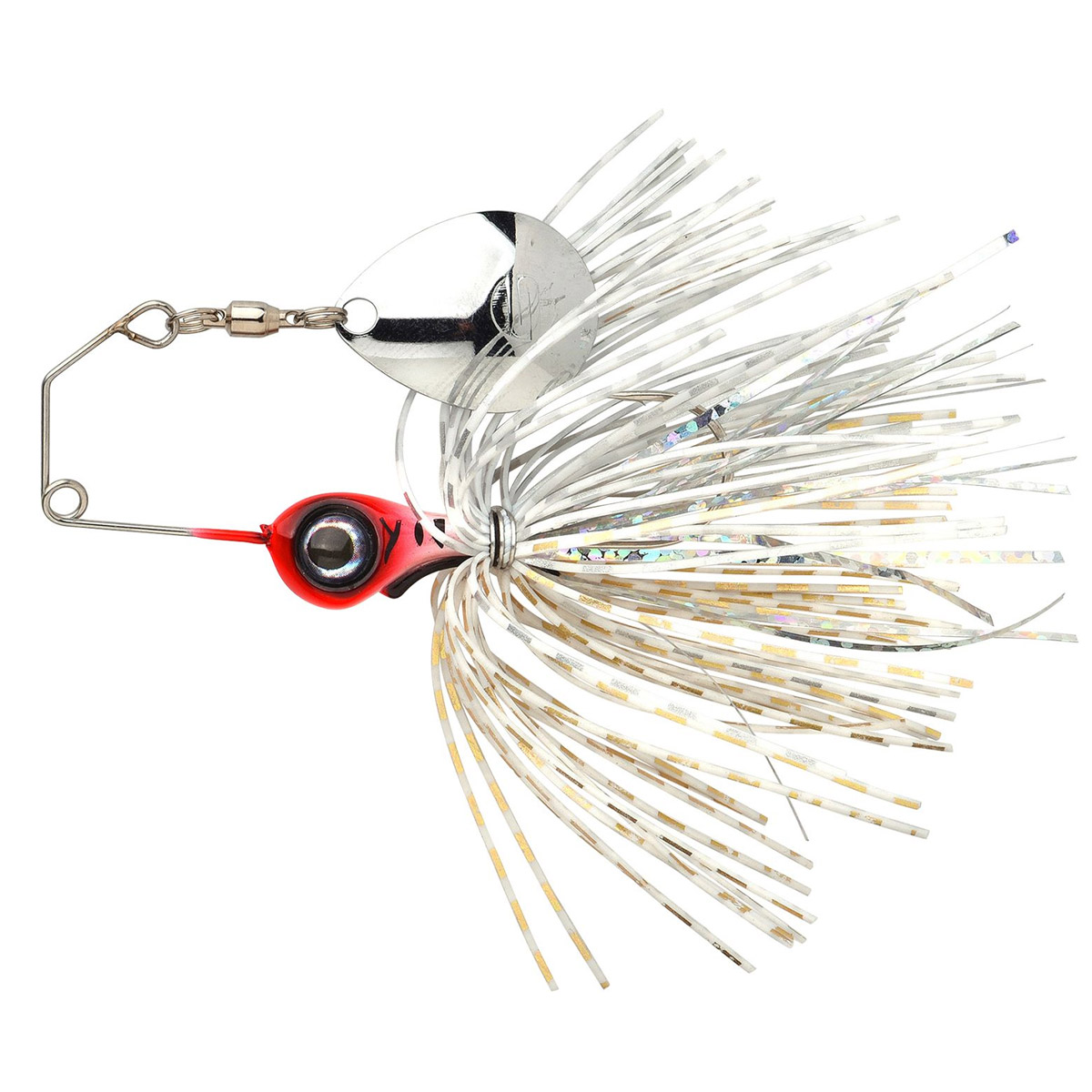 Spro Iris Ambush Baby Spinnerbait - redhead tiger - Zunnebeld