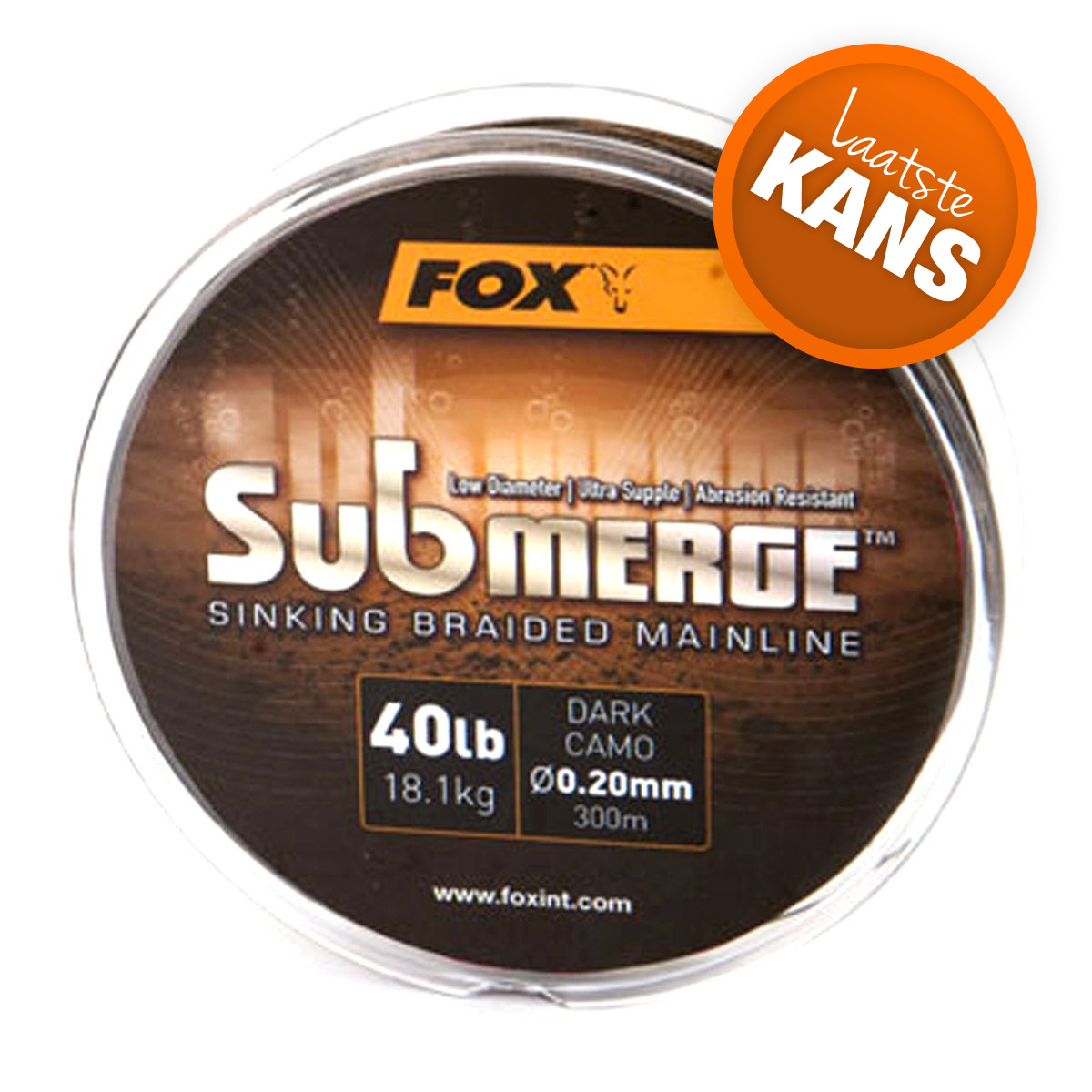 Fox Submerge™ Sinking Braided Mainline 300 Meter 