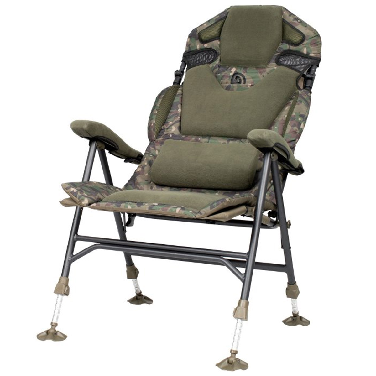 Trakker Levelite Camo Longbank Recliner Chair