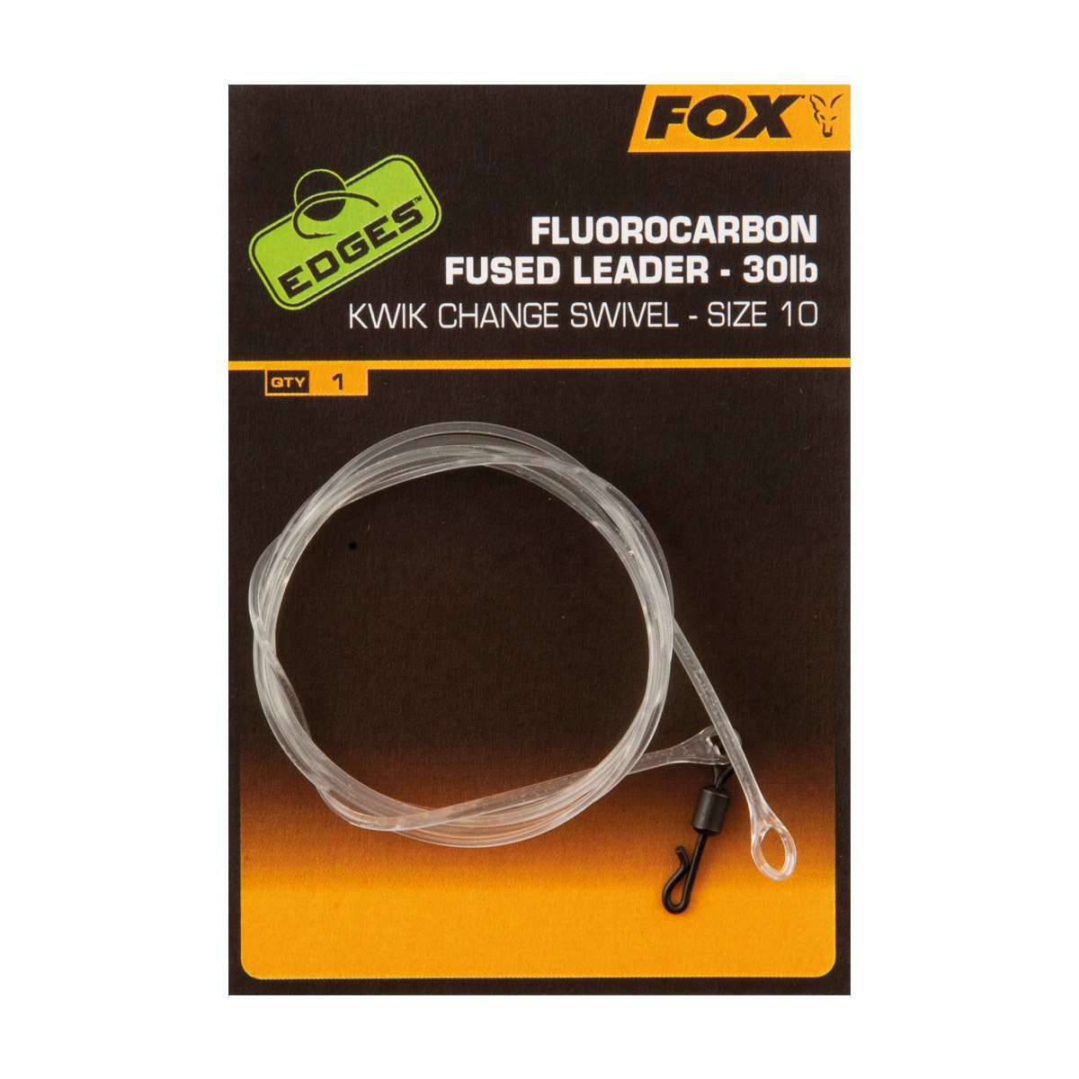 Fox Edges Fluorocarbon Fused Leaders 30lb -  10