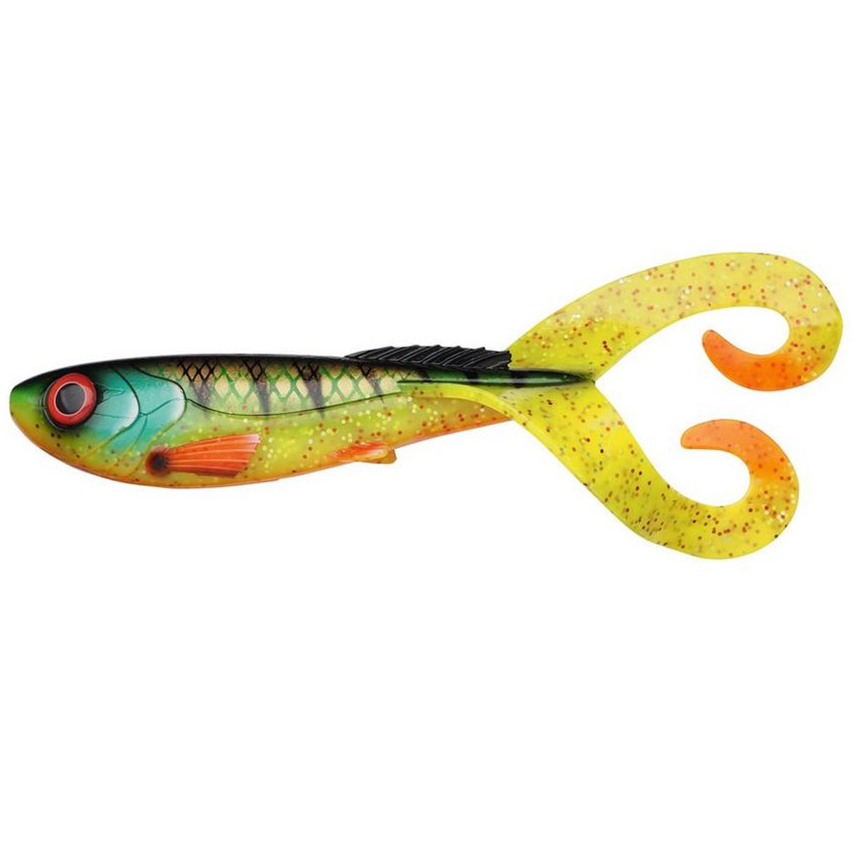 Abu Garcia Beast Twintail 21 CM -  Firetiger
