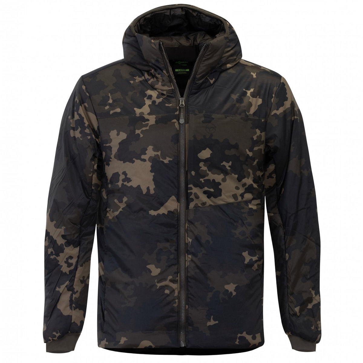 Korda Insulated Hooded Jacket - Dark Kamo